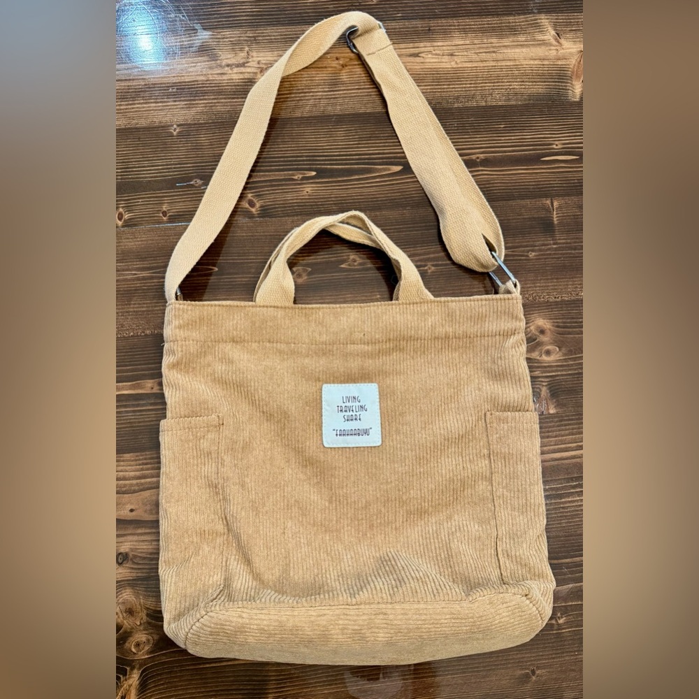 Source Unknown Tan Tote Bag